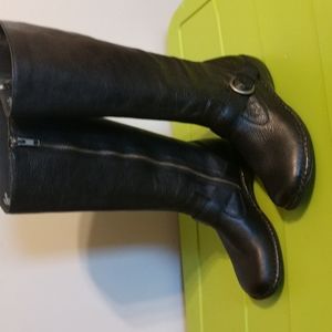 Born Black Knee High Boots